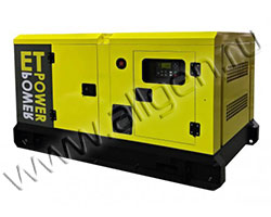 Дизельный генератор ET Power ET-13IZ мощностью 14 кВт