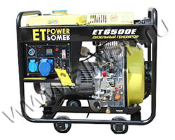 Дизельный генератор ET Power ET6500E