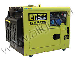 Дизельный генератор ET Power ET6500S