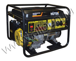 Бензиновый генератор Huter DY6500L мощностью 5.5 кВт